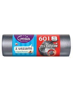 Qese mbeturinash, Gosia, ultra elastike, 60 L, 1 copë
