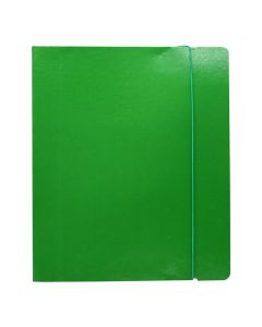 Dosje e thjeshte me llastik 4.5 cm, jeshile