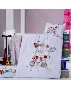 Set zarf per bebe, zarfi 100x150 cm,I poshtmi 60x90 cm, këllëfi 40x50 cm