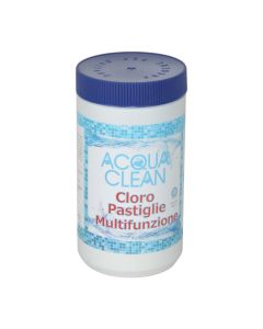 The solid chlorine in the tablets form of 200g, for pool water, 5kg