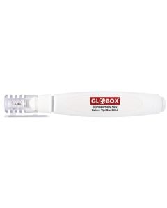 Korrektor stilolaps, Globox, plastikë dhe metal, 7 ml, e bardhë, 1 copë