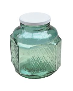 Vase for pickles, glass, 3 liters, with logo