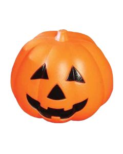 Pumpkin with light, 15 cm, orange