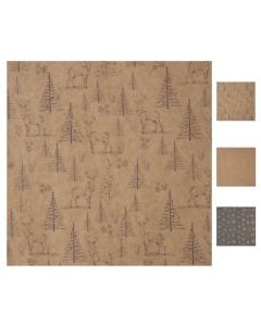 Letër paketimi, letër, 2x0.7 m, kafe, 1 copë