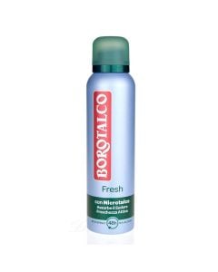Antidjersë sprai, Fresh, Borotalco, plastikë dhe metal, 150 ml, e bardhë dhe e gjelbër, 1 copë