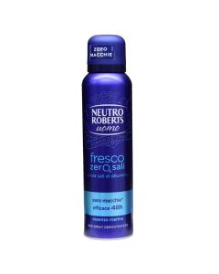 Antiperspirant spray for men, X Ice, Neutro Roberts, plastic and metal, 150 ml, blue and gray, 1 piece