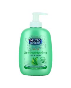 Anti-bacterial liquid soap, Neutro Roberts, plastic, 200 ml, mint and green, 1 piece