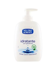 Moisturizing liquid soap, Neutro Roberts, plastic, 200 ml, white and green, 1 piece