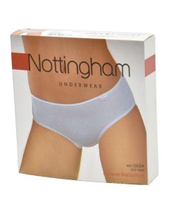 Slip Maxi Gilda women's briefs, Nottingham, cotton and elastane, XXL/6, white, 1 piece