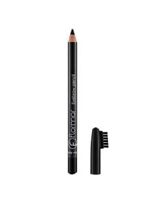 Eyebrow pencil with brush 404 Black, Flormar, plastic and wood, 11.4 g, black, 1 piece