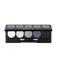 Set hijezues për sytë Palette 005 Black Dust, Flormar, plastikë, 9 g, e zezë, 1 copë