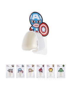 Marvel razor stand, Miniso, PET, polystyrene and ABS plastic, 5x12x20 cm, mix, 1 piece