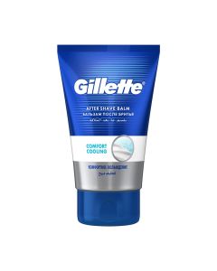 Refreshing aftershave balm, Gillette, plastic, 100 ml, blue, 1 piece