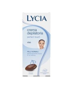 Krem depilimi për fytyrën, Lycia, plastikë, 50 ml, e kaltër, 1 copë