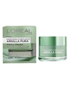 Purifying face mask, L'Oreal, plastic, 50 ml, green, 1 piece