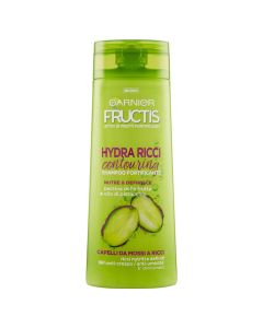 Shampo forcuese për flokë kaçurrela, Fructis, Garnier, plastikë, 250 ml, e gjelbër, 1 copë