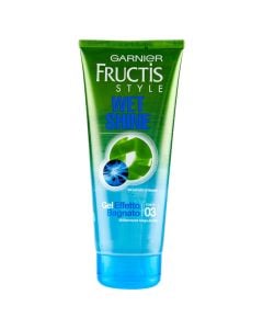Xhel për stilimin e flokëve për meshkuj, Wet Shine 03, Fructis, Garnier, plastikë, 200 ml, e gjelbër dhe e kaltër, 1 copë