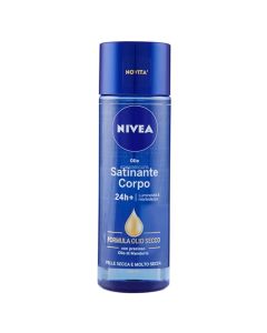 Vaj i thatë për trupin, Nivea, plastikë, 200 ml, blu, 1 copë
