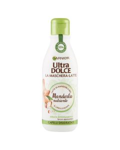 Moisturizing hair mask, Ultra Dolce, Garnier, plastic, 250 ml, white and green, 1 piece