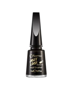 Manikyr për thonjtë, JL15 Maroon, Jelly Look, Flormar, qelq dhe plastikë, 11 ml, kafe e errët, 1 copë