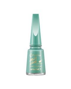Manikyr për thonjtë, JL36 Light Moss, Jelly Look, Flormar, qelq dhe plastikë, 11 ml, e gjelbër pastel, 1 copë