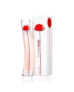 Parfum për femra, Flower by Kenzo L'Eau de Vie, Kenzo, EDP,qelq, 100 ml, e bardhë dhe e kuqe, 1 copë