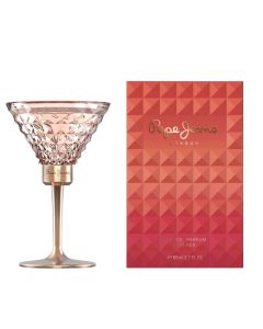 Parfum për femra, For Her, Pepe Jeans, EDP, qelq dhe metal, 30 ml, e kuqe, 1 copë