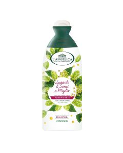 Shampo për balancimin e sebumit, L'Angelica, plastikë, 250 ml, e bardhë dhe e gjelbër, 1 copë