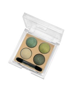 Paletë me 4 hijezues për sytë, 05, Wet&Dry, Golden Rose, plastikë, 4 g, bezhë dhe e gjelbër, 1 copë