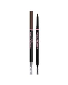 Eyebrow micropencil, 03, Brow Micropencil, 24 Ore, Deborah, plastic, 8 g, dark brown, 1 piece