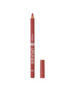 Lipliner, 13 Nude Apricot, Classic, Deborah, wood and plastic, 8 g, peach brown, 1 piece