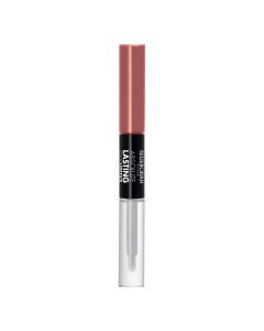 Buzëkuq i lëngshëm dhe shkëlqyes për buzët 2 në 1, 16 Nude Beige, Absolute Lasting, Deborah, plastikë, 8 ml, terrakota, 1 copë