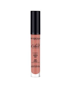 Buzëkuq i lëngshëm, 18 Dark Grapes, Fluid Velvet Matte, Deborah, plastikë, 4.5 ml, lejla e errët, 1 copë