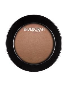 Pudër për faqet, 52 Terracotta, Fard Hi-Tech, Deborah, plastikë, 4 g, terrakota, 1 copë