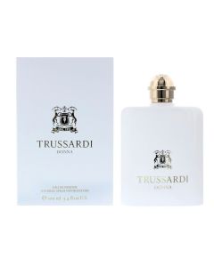 Parfum për femra, Trussardi, Donna, EDP, qelq, 100 ml, e bardhë dhe gold, 1 copë