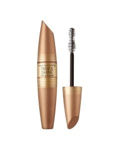 Volumizing and lengthening eyelashes mascara, 001 Black, Rise and Shine, Lift&Volume, Max Factor, plastic, 13 ml, gold, 1 piece