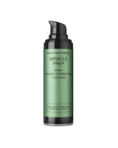 Primer korrektues dhe hidratues për makeup, Miracle Prep, Max Factor, plastikë, 30 ml, e gjelbër dhe e zezë, 1 copë