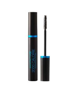 Volumizing eyelashes mascara, 01 Black, 2000 Calorie, Waterproof Volume, Max Factor, plastic, 9 ml, black and cyan blue, 1 piece