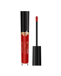 Buzëkuq i lëngshëm, 025 Red Luxury, LipFinity, Velvet Matte, Max Factor, plastikë, 3.5 ml, e kuqe, 1 copë