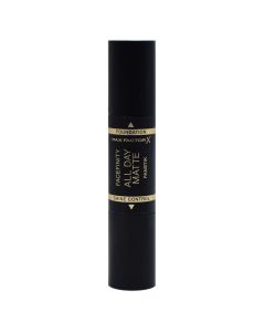 2 in 1 makeup foundation and primer, 55 Beige, FaceFinity, All Day Matte Panstik, Max Factor, plastic, 11 g, beige, 1 piece
