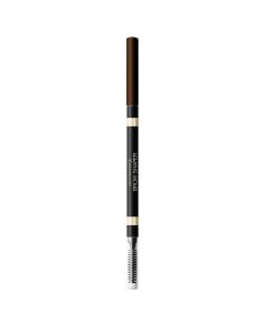 Laps për vetullat me kapak me krehër, 30 deep Brown, Max Facto X, plastikë dhe dru, 11.4 g, kafe e errët, 1 copë