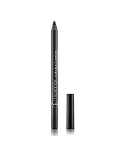 Eye pencil 001 Jet-Black, Ultra, Flormar, plastic and wood, 11.4 g, black, 1 piece