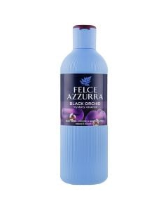 Body wash, Orchidea Nera, Felce Azzurra, Paglieri, plastic, 650 ml, blue and purple, 1 piece