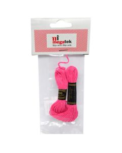 Muline for embroidery, 8.75yd, 100% cotton, dark rose, 1 piece