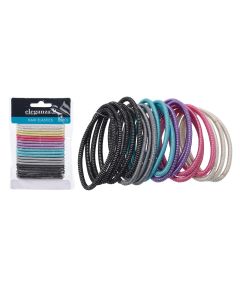 Hair band, 1x9.5x1.40 cm, 20 pieces, mixed