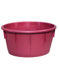 Mastellone, 85 lit, plastic, dark red