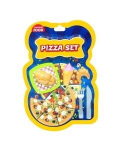 Set me ushqime lodër, plastikë, 36.5x24.5x4 cm, mikse, 11 copë
