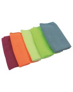 Microfiber cloth, Ultra Clean, polyester microfiber, 30x30 cm, miscellaneous, 5 pieces
