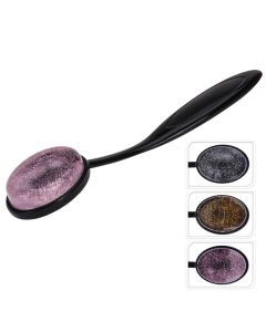 Foundation sponge applicator, Eleganza, silicone rubber, 16x3x1 cm, miscellaneous, 3 pieces