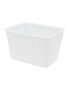 Forma plastike për mbajtjen e djathit, h 11, 16x12 cm, 1.5 kg